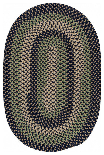 Colonial Mills Rug Brook Farm Bluestone Round