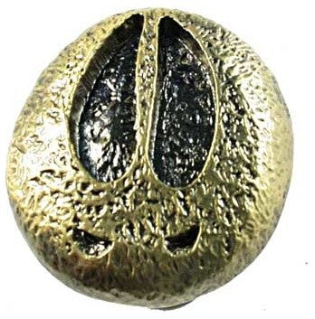 Big Game Track Knob - Antique Brass, SIE-681394