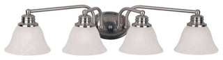 Maxim Lighting Malaga 4-Light Bath Vanity Satin Nickel - 2689MRSN