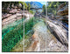 "Ponte Dei Salti Val Verzasca" Photo Metal Wall Art, 3 Panels, 36"x28"