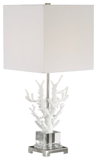 Uttermost Corallo White Coral Table Lamp 29679-1