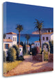 "Mediterranean Morning Shadows II" By David Short, Giclee on Gallery Wrap Canvas