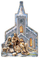 Nativity at the Chapel Wall and Door Hanger by Dona Gelsinger