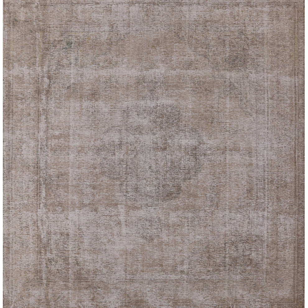 Ahgly Company Indoor Square Mid-Century Modern Area Rugs, 3' Square