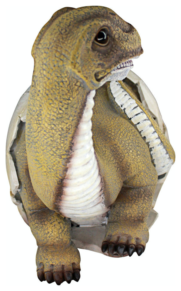 Baby Brachiosaurus Dino Egg Statue