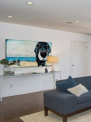 "Macdaddy" Painting Print on Canvas by Tori Campisi
