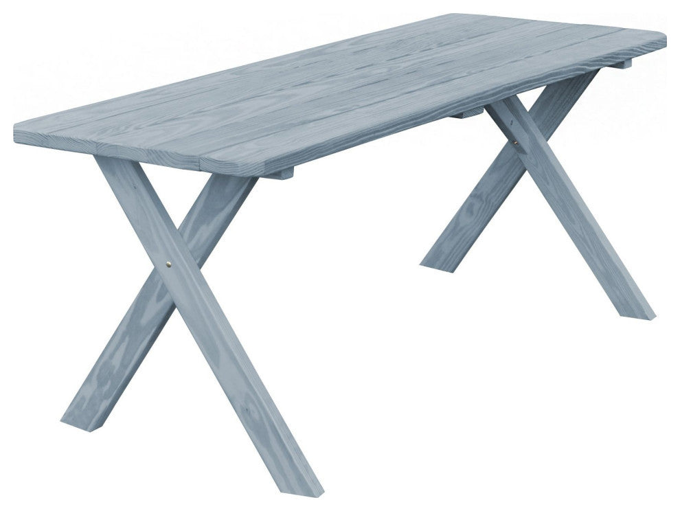 Pressure Treated Pine Cross Leg Picnic Table