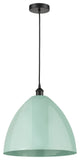 Innovations 616-1P-BK-MBD-16-SF-LED 1-Light Mini Pendant, Matte Black