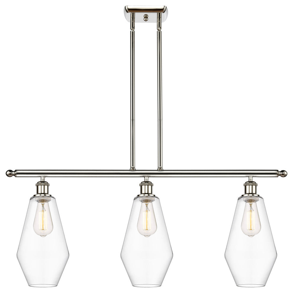Innovations 516-3I-PN-G652-7-LED 3-Light Island Light, Polished Nickel