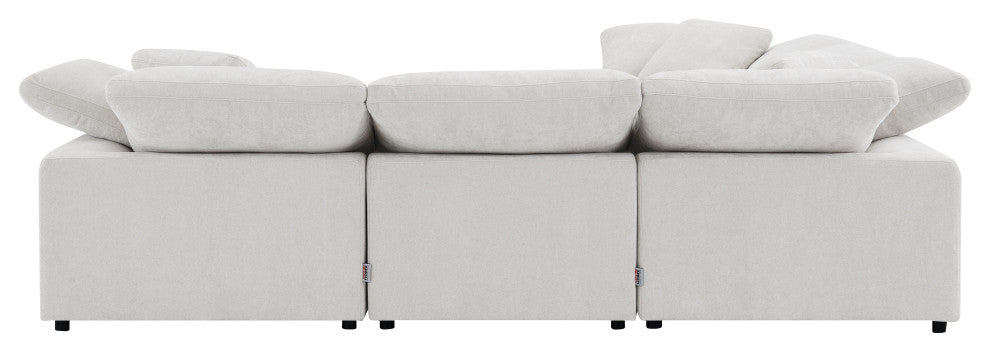 ACME Naveen Modular, Armless Chair, Ivory Linen