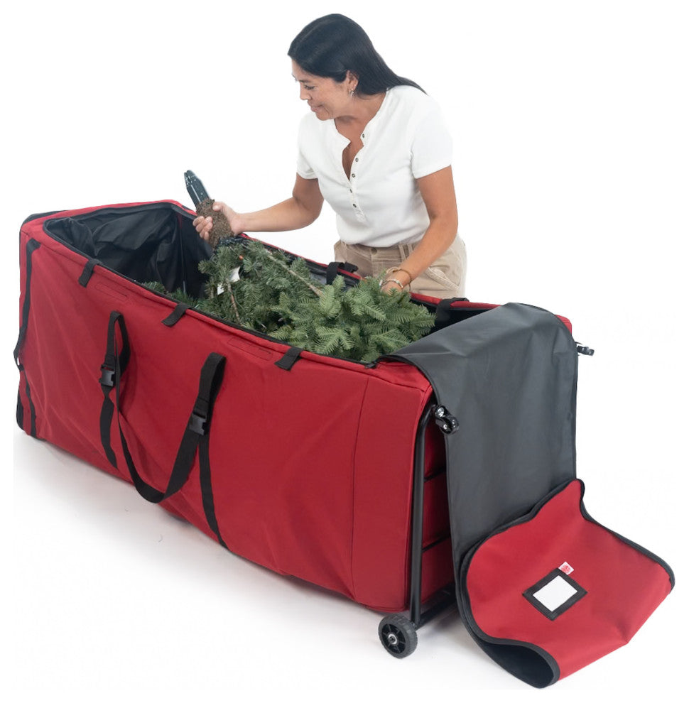 Artificial Christmas Tree Storage Bag with Wheels (7-12 ft. Trees)