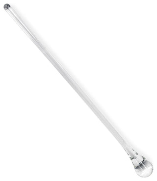 12" Mouth Blown Crystal Lead Free Martini Stirrer
