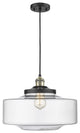 Innovations 201C-BAB-G692-16 Bridgeton 1 Light Mini Pendant, Black Antique Brass