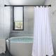 Utopia Alley Shower Hooks - Double Shower Curtain Rings for Bathroom, Black
