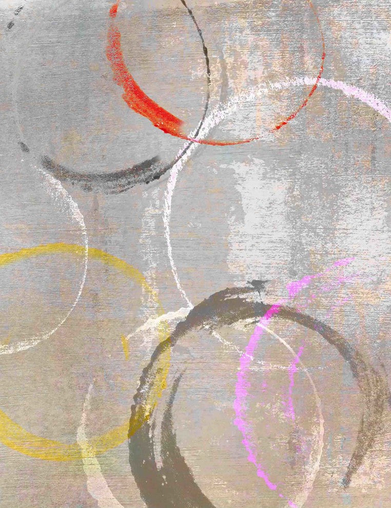 "Kyoto IV" Painting Print on Canvas by Aryai