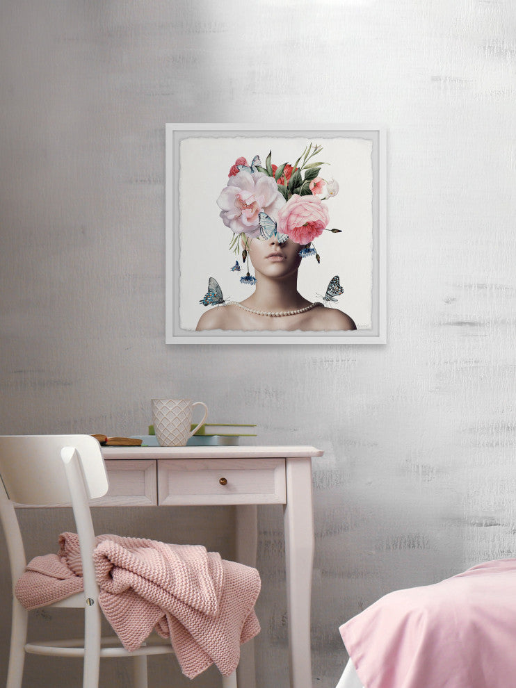 "Simply Classic" Framed Painting Print, 12x12