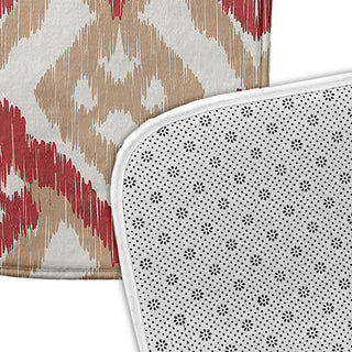 24" x 17" Hipster Bathmat, Ligonberry Red