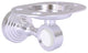 Pacific Grove Groovy Tumbler and Toothbrush Holder, Satin Chrome