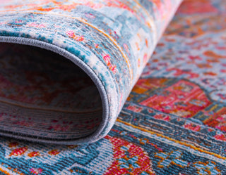 Unique Loom Light Blue Baracoa Malecon 2' 2 x 6' 0 Runner Rug