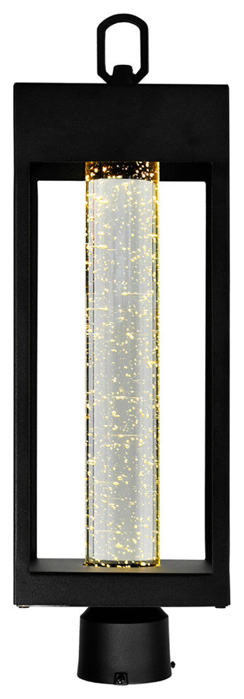 Rochester LED Integrated Black Outdoor Lantern Head