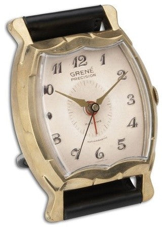Uttermost 6074 Wristwatch Alarm Square Grene Clock