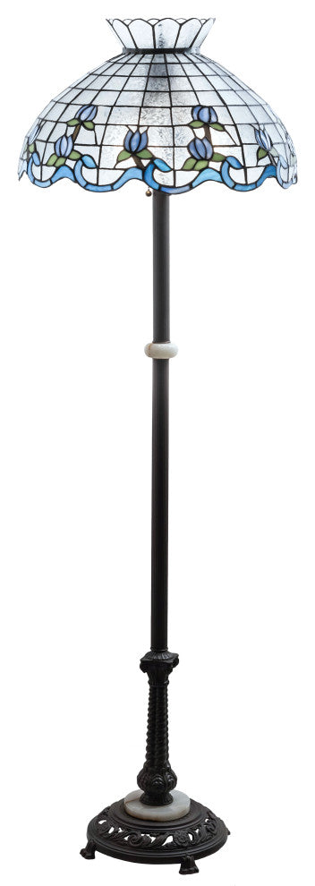 62 High Roseborder Floor Lamp
