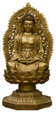 Bronze Buddha Asian Statue in Dhyana Mudra