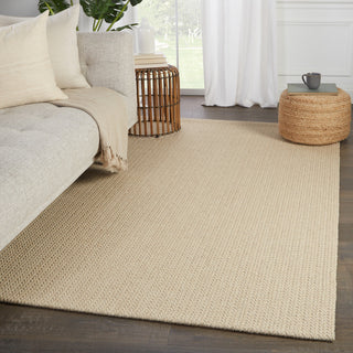 Jaipur Living Emere Natural Solid Beige Rug, 5'x8'
