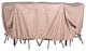 Weatherproof Outdoor Furniture Cover for 5-Piece Square or Round Dining Set
