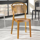 Compamia Bee Dining Chairs, Set of 2, Transparent Amber