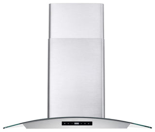 3-Piece, 30" Gas Range 30" Wall Mount Range Hood and 24" Dishwasher