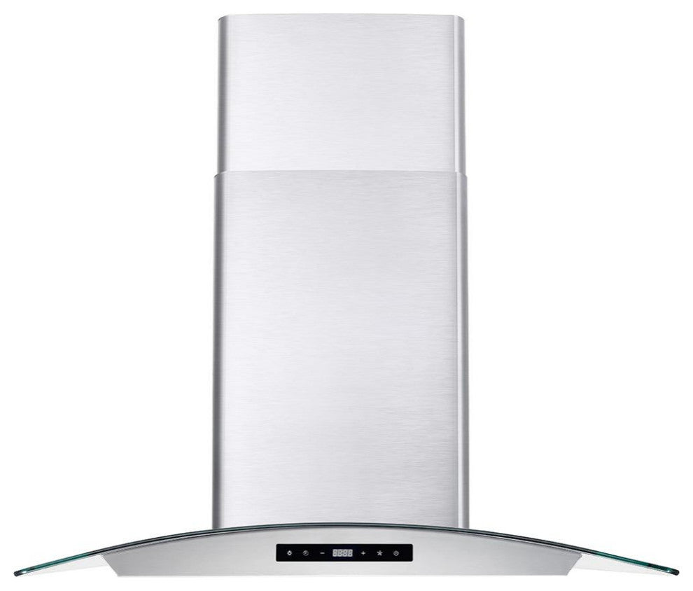 3-Piece, 30" Gas Range 30" Wall Mount Range Hood and 24" Dishwasher