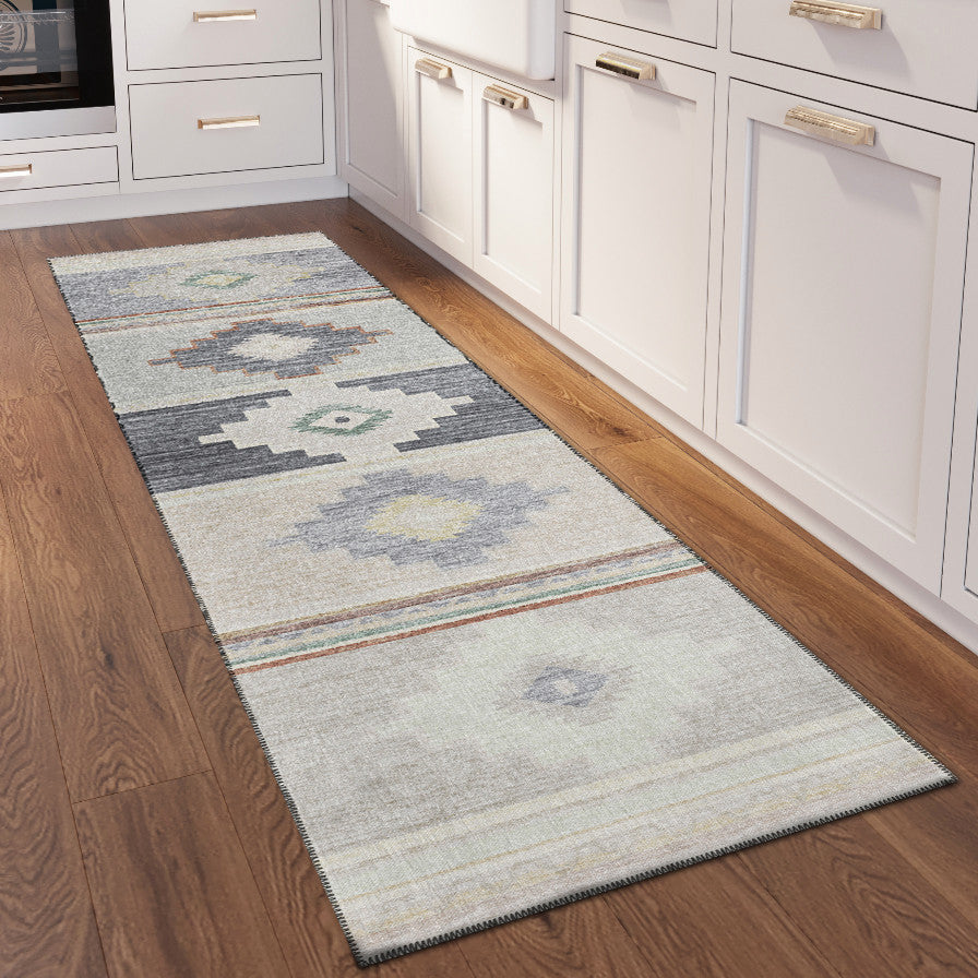 Addison Rugs Sonora ASO31 Gray 2'3"x7'6" Rug