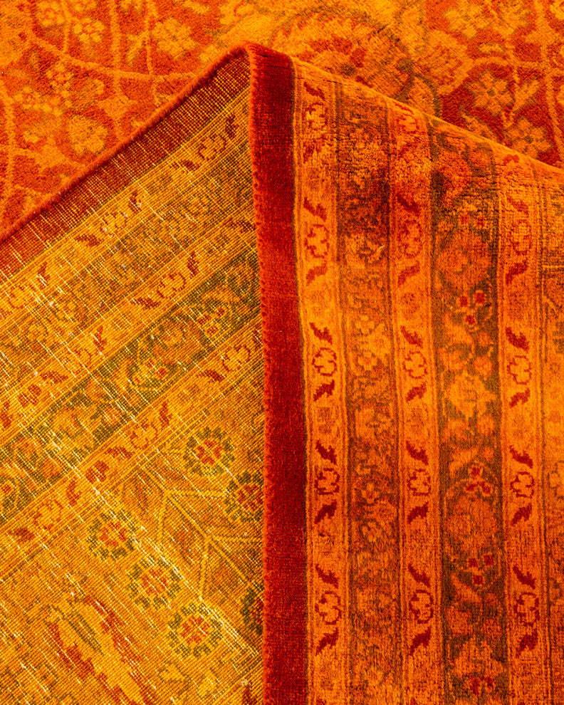 Fine Vibrance, One-of-a-Kind Handmade Area Rug Yellow, 17'1"x9'4"