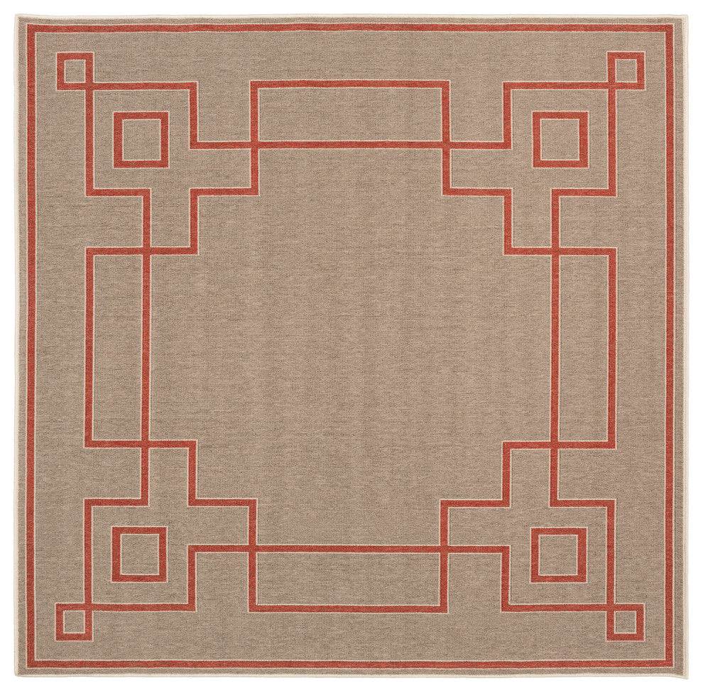 Alfresco Area Rug, 8'9" Square