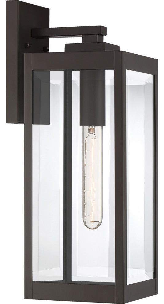 Westover 1-Light Outdoor Lantern, Western Bronze