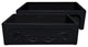 Whitehaus WHSIV3333-BLACK Glencove St. Ives 33" Front Apron Fireclay Sink