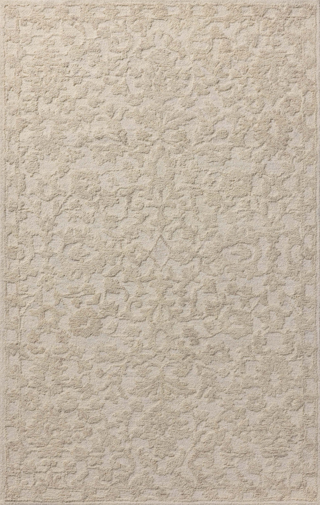 Loloi Prudence Cream / Ivory 2'-6" x 7'-6" Runner Rug