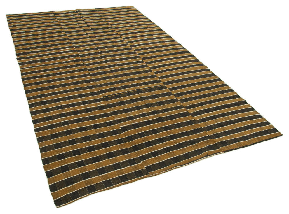 Rug N Carpet - Handwoven Oriental 5' 4'' x 8' 11'' Unique Wool Kilim Rug