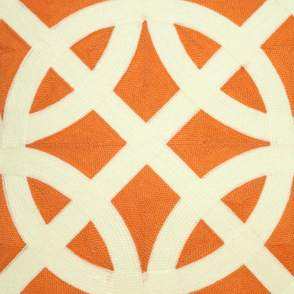 Chano Transitional Multicolored Pillow Cover With Poly Insert