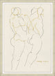 Gestural Figures 2, Giclee Reproduction Artwork