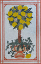 Mosaic Wall Art, The Lemon Tree, 52"x80"