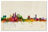 'Tampa, Florida' Canvas Art by Michael Tompsett