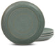 Stone Lain Elio Stoneware Dinner Plate Set of 4, Green
