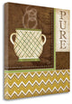 "Pure Organic Coffee" By Jennifer Pugh, Giclee Print on Gallery Wrap Canvas