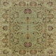 Ahgly Company Indoor Square Mid-Century Modern Area Rugs, 6' Square