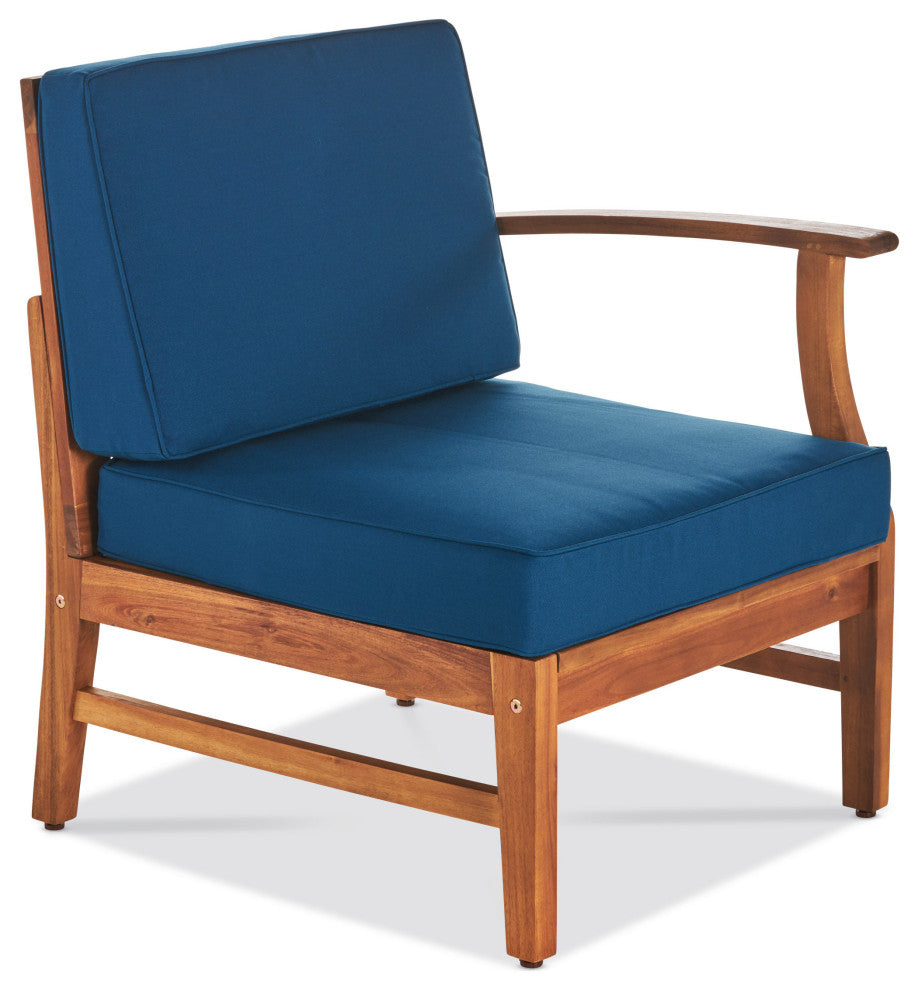 GDF Studio 5-Piece Capri Outdoor Chat Set, Blue