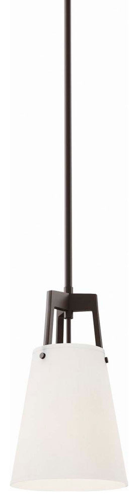 Aspire Pendant Light, White Brass