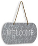 Galvanized Metal "Welcome" Sign