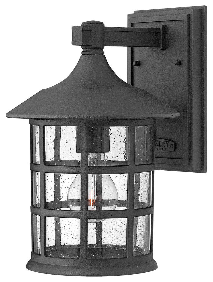 Hinkley Freeport Outdoor Medium Wall Mount Lantern, Black
